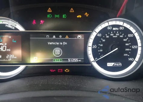 2019 Kia Niro Plug-In Hybrid Ex from USA, damaged, VIN KNDCD3LD9K5236668